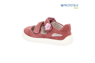 Protetika barefoot - sandále Tery Old Pink