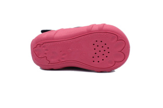 Papuče Renbut Bodky - granát bez aplikácie