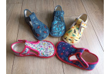 Beda - barefoot papučky NEW - stars