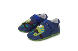 D.D.Step - kožené capačky - Chameleón