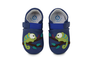 D.D.Step - kožené capačky - Chameleón