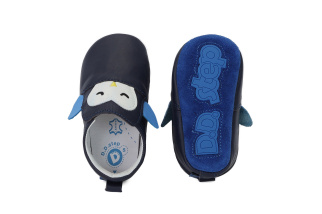 D.D.Step - kožené capačky - Tučniak