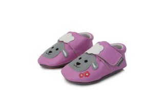 D.D.Step - kožené capačky - Ovečka