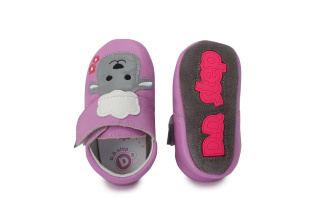 D.D.Step - kožené capačky - Ovečka