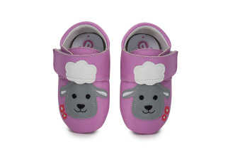 D.D.Step - kožené capačky - Ovečka