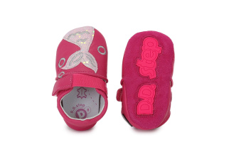 D.D.Step - kožené capačky - Morská panna