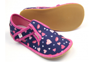 Papuče pre deti - EF - Hearts
