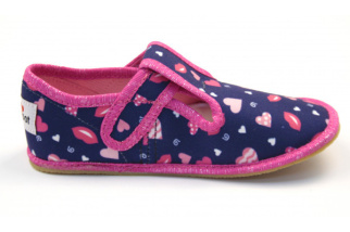 Papuče pre deti - EF - Hearts