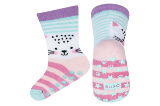 Dievčenské ponožky - set 3ks