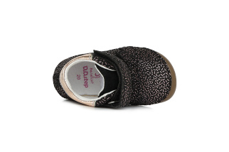 DDstep 070 Barefoot - kožené topánky - Black