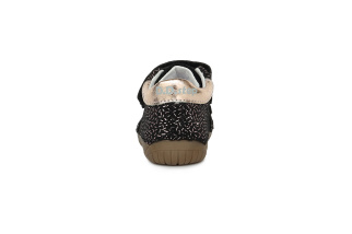 DDstep 070 Barefoot - kožené topánky - Black