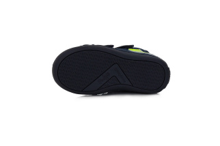 Ponte 20 - Celoročné supinované kožené topánky - Bermuda blue