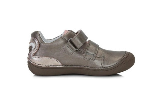 Ponte 20 - Celoročné supinované kožené topánky - Bronze