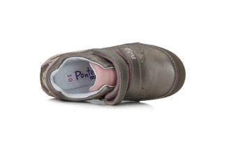 Ponte 20 - Celoročné supinované kožené topánky - Bronze