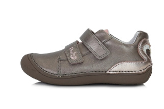 Ponte 20 - Celoročné supinované kožené topánky - Bronze