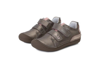 Ponte 20 - Celoročné supinované kožené topánky - Bronze