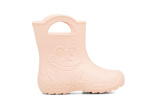 Camminare - detské gumáky žabka - svetlo ružové