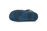 DDstep 063 Barefoot - zimné kožené topánky - royal blue