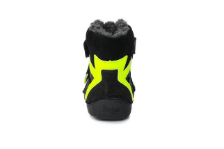 Ponte 20 - Zimné  supinované kožené topánky - Black