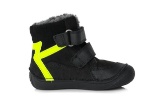 Ponte 20 - Zimné  supinované kožené topánky - Black