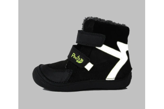 Ponte 20 - Zimné  supinované kožené topánky - Black