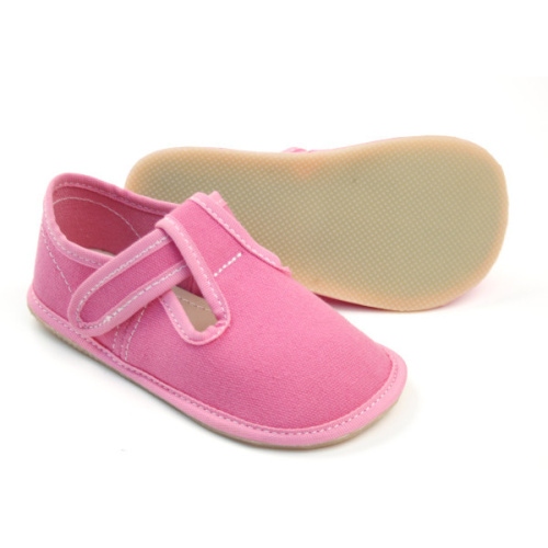 Barefoot papučky - EF - jednofarebné - Fuxia