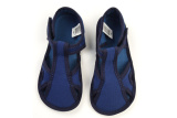 Barefoot papučky - EF - jednofarebné otvorené - Blue