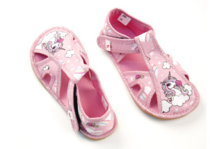 Papuče pre deti - EF - Unicorn OPEN