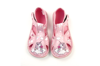 Papuče pre deti - EF - Unicorn OPEN