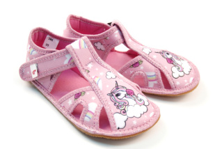 Papuče pre deti - EF - Unicorn OPEN