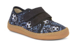 Froddo Barefoot - plátené tenisky - Blue+