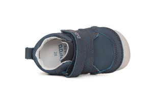 DDstep 070 Barefoot - kožené topánky - Royal Blue