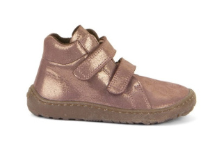 Froddo Barefoot - detská kožená obuv - Pink/Gold