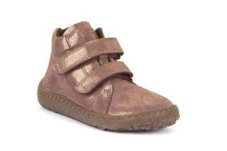 Froddo Barefoot - detská kožená obuv - Pink/Gold
