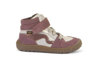 Froddo Barefoot TEX Go- detská kožená obuv - Gold+