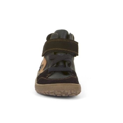 Froddo Barefoot TEX Go- detská kožená obuv - Dark Blue