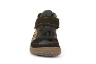 Froddo Barefoot TEX Go- detská kožená obuv - Dark Blue