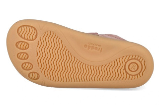Froddo Barefoot First step - detská kožená obuv - Pink Gold
