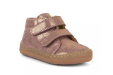 Froddo Barefoot First step - detská kožená obuv - Pink Gold