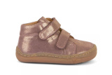 Froddo Barefoot First step - detská kožená obuv - Pink Gold