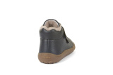 Froddo Barefoot Winter Furry - detská zimná kožená obuv - Dark Blue