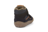 Froddo Barefoot Winter Wool - detská zimná obuv - Dark Blue