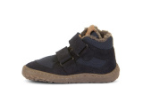 Froddo Barefoot Winter Wool - detská zimná obuv - Dark Blue