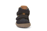 Froddo Barefoot Winter Wool - detská zimná obuv - Dark Blue