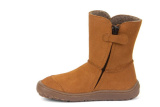 Froddo Barefoot TEX Suede - čižmy -Cognac