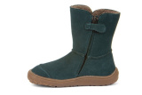 Froddo Barefoot TEX Suede - čižmy - Petroleum