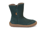 Froddo Barefoot TEX Suede - čižmy - Petroleum