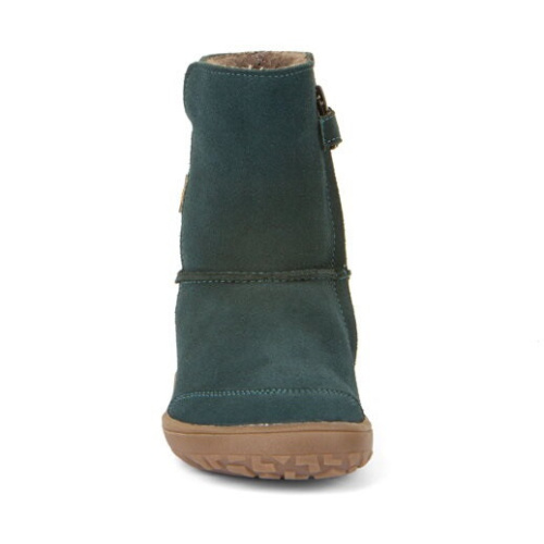 Froddo Barefoot TEX Suede - čižmy - Petroleum