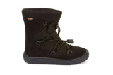 Froddo Barefoot TEX TRACK Wool Winter - zimná kožená obuv - Black