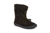 Froddo Barefoot TEX TRACK Wool Winter - zimná kožená obuv - Black